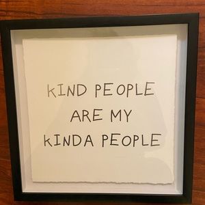 My Kind of People Framed Wall Art